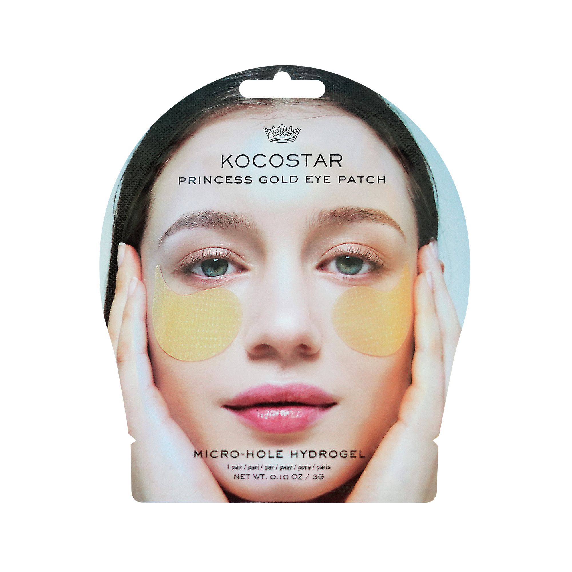 KOCOSTAR Princess Gold Eye Patch Επιθέματα Ενυδάτωσης Ματιών 3gr