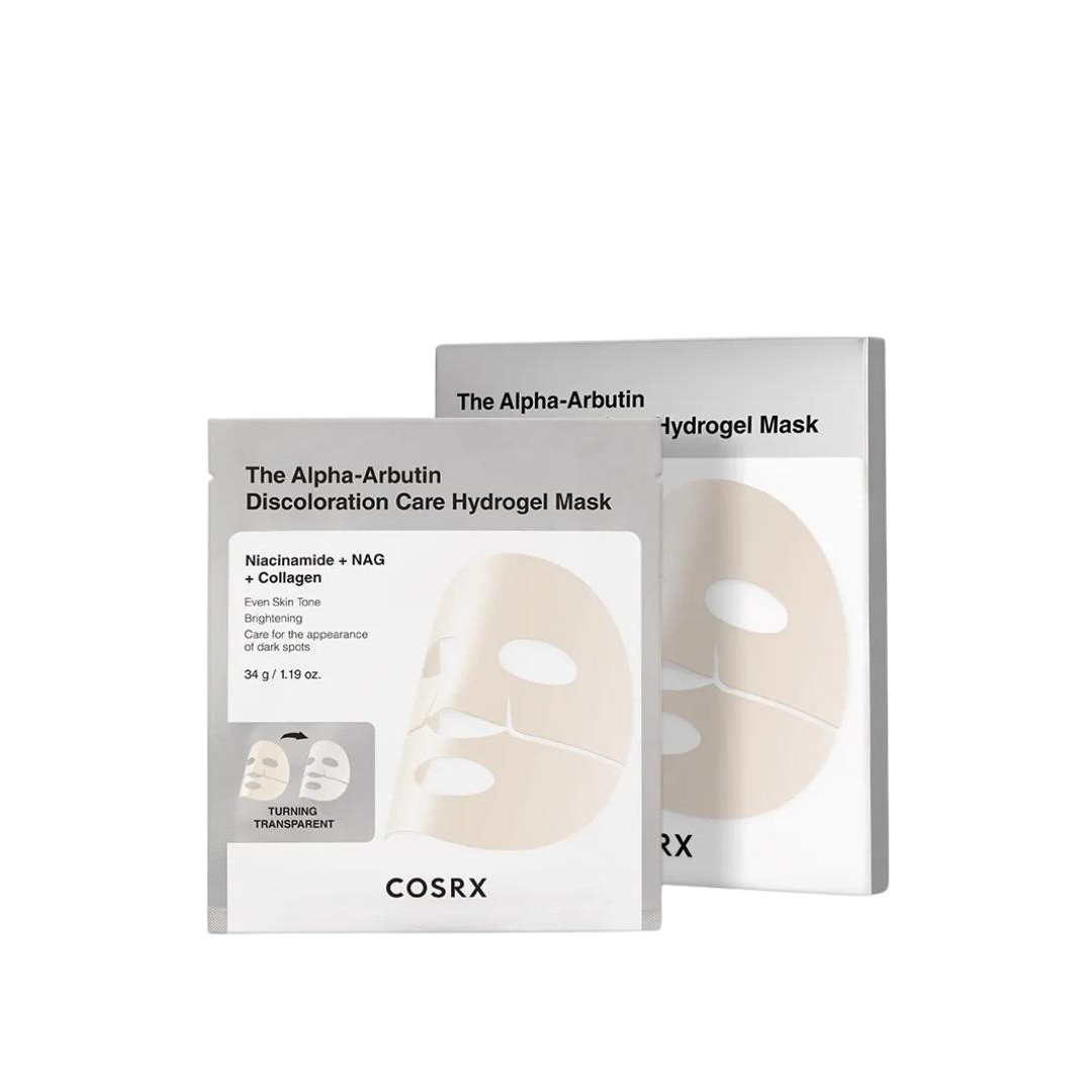 The Alpha-Arbutin Discoloration Care Hydrogel Mask 34gr
