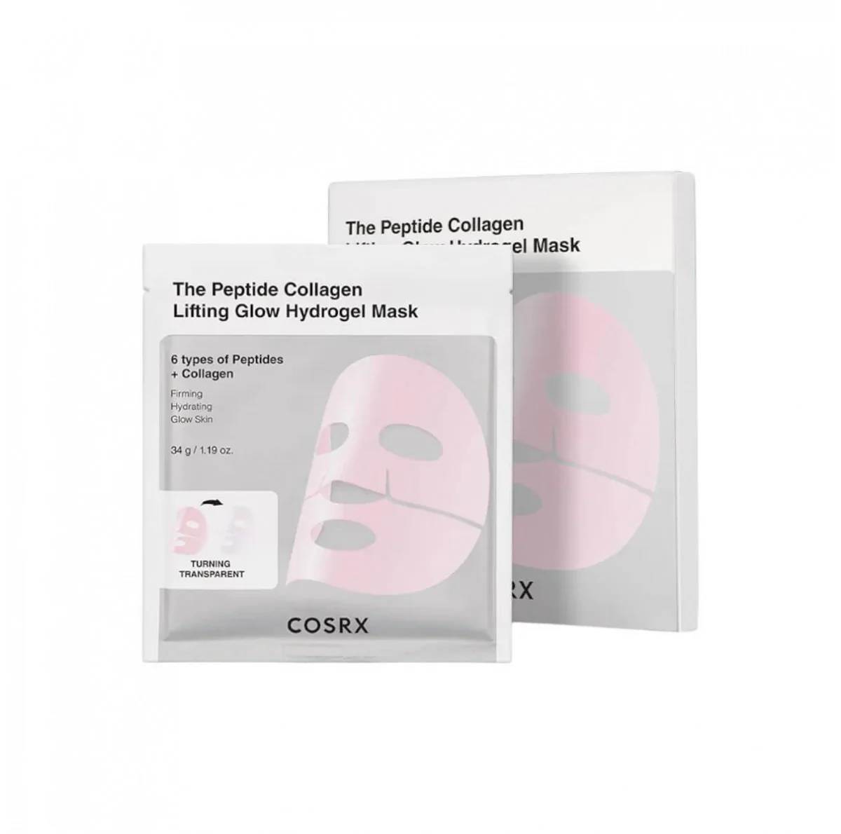 The Peptide Lifting Glow Hydrogel Mask 34gr