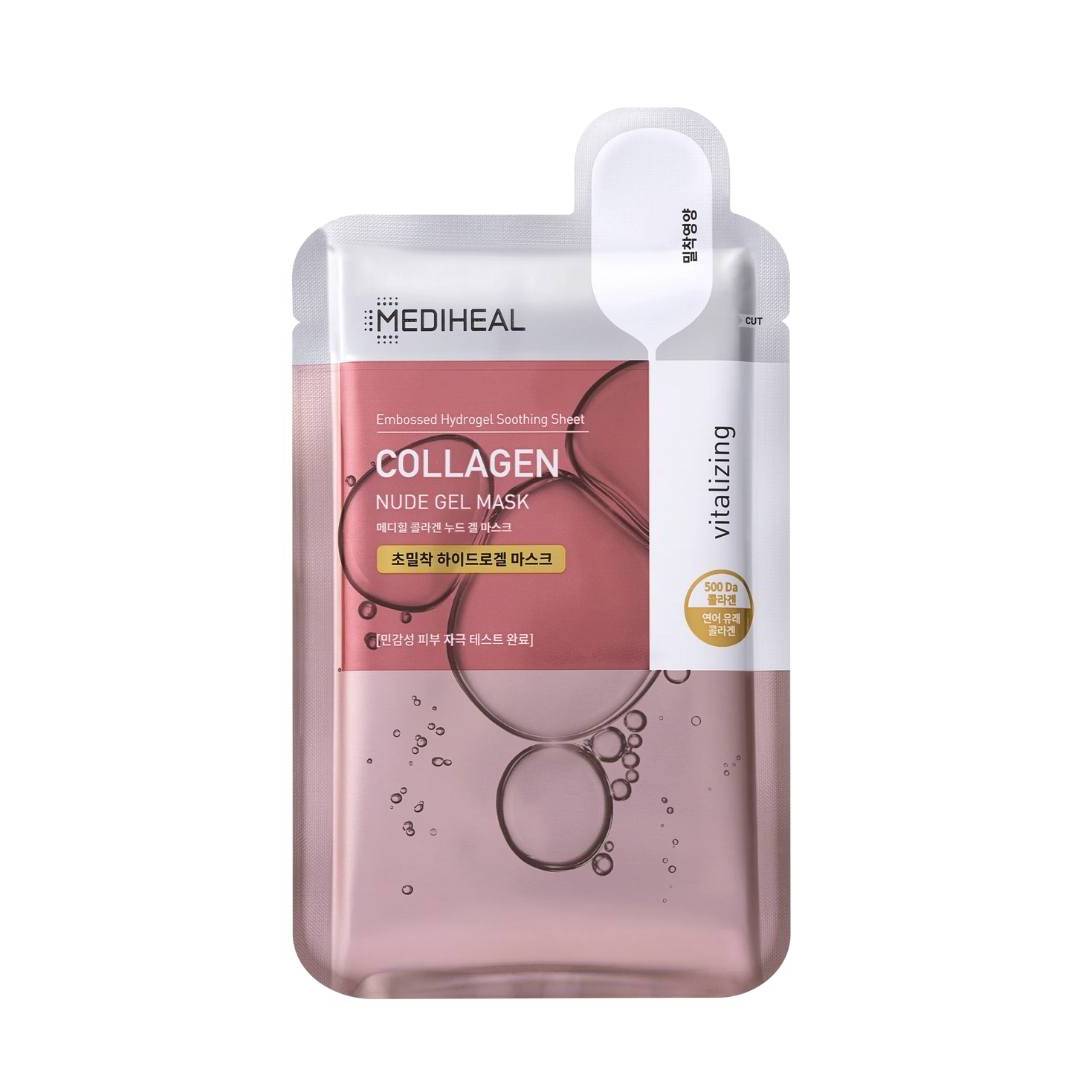 MEDIHEAL Collagen Nude Gel Mask- Μάσκα Σύσφιξης Με 3 Τύπους Κολλαγόνου 30ml