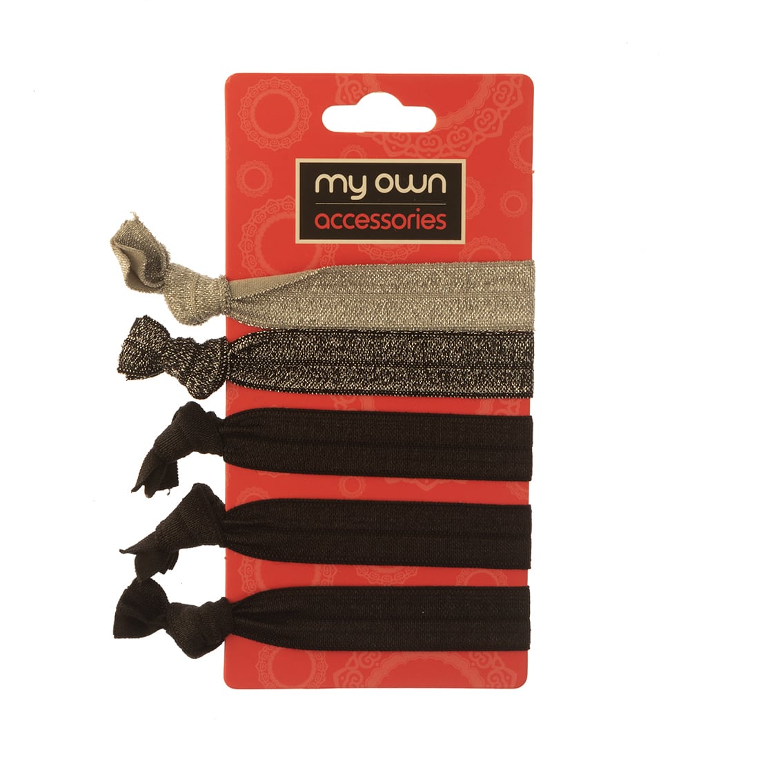 Λεπτά Λαστιχάκια Μαλλιών με Κόμπο