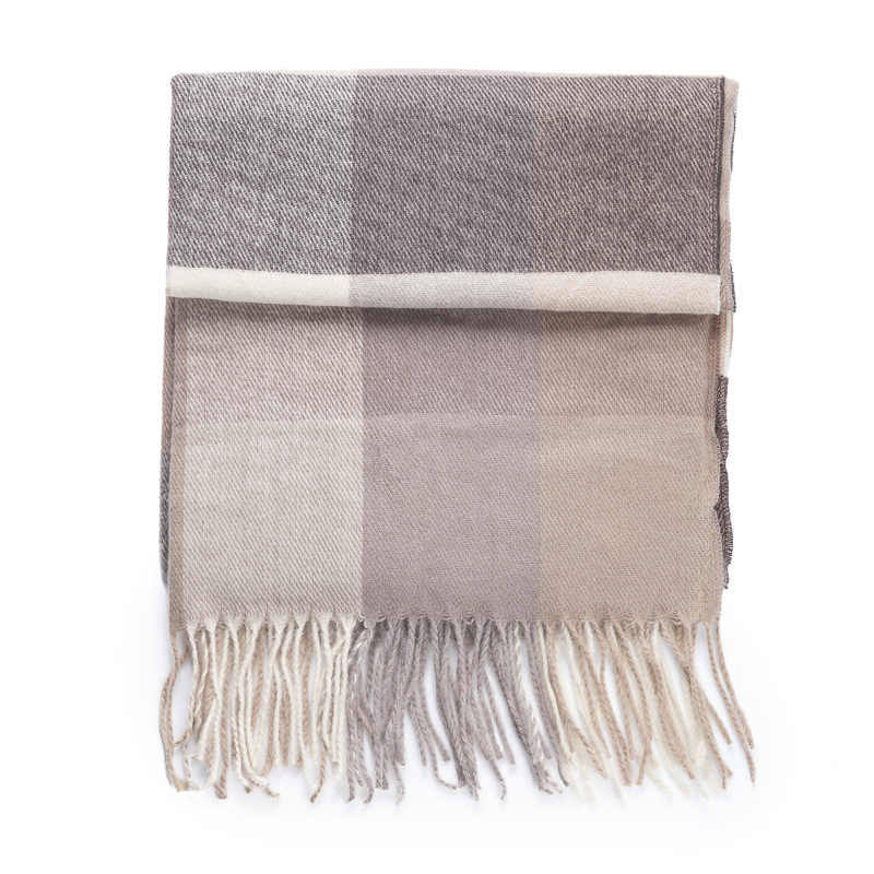 my own Κασκόλ Καρό σε Αποχρώσεις Μπεζ