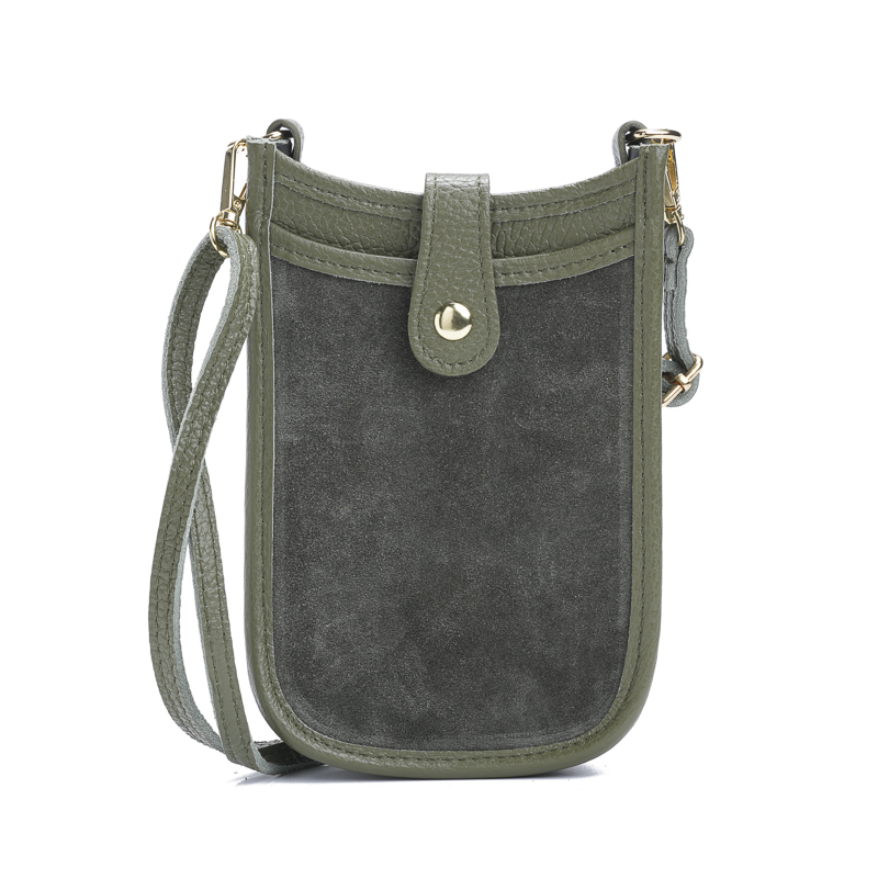 Σουέντ Θήκη Κινητού - Χακί