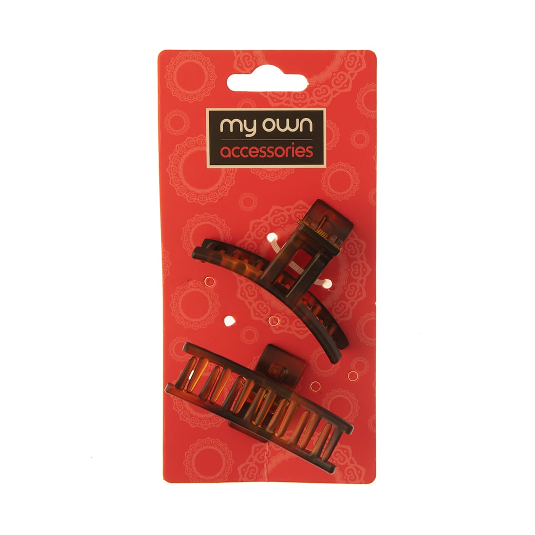 Καφέ Κλαμεράκια Μαλλιών