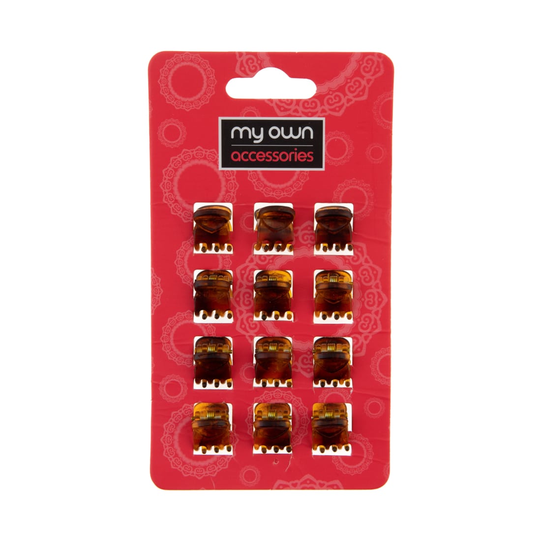 my own Καφέ Κλαμεράκια Μαλλιών