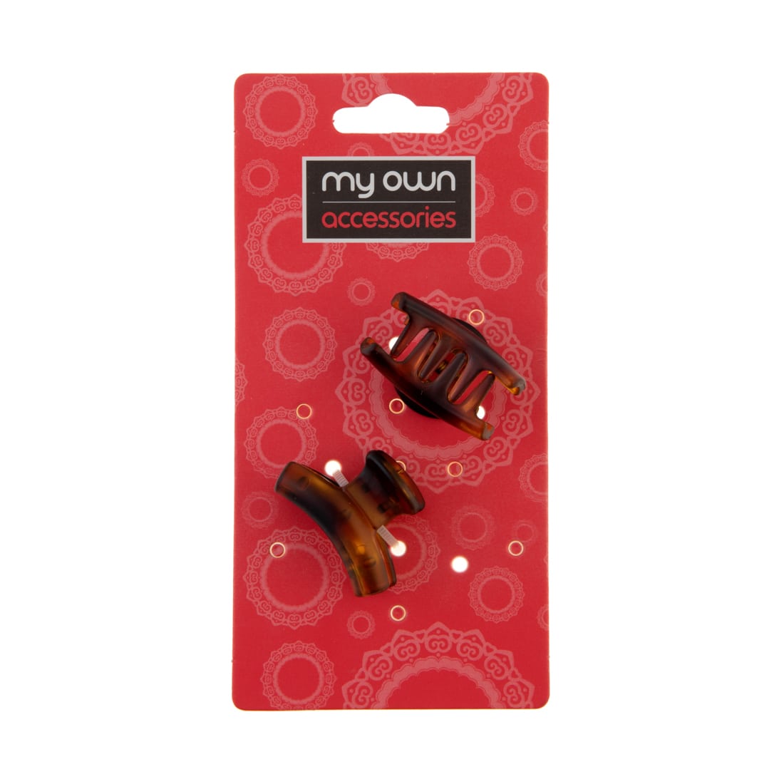 my own Καφέ Κλαμεράκια Μαλλιών