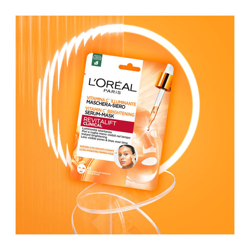 Revitalift Clinical Vitamin C Υφασμάτινη Μάσκα Λάμψης 26gr | Galerie De ...