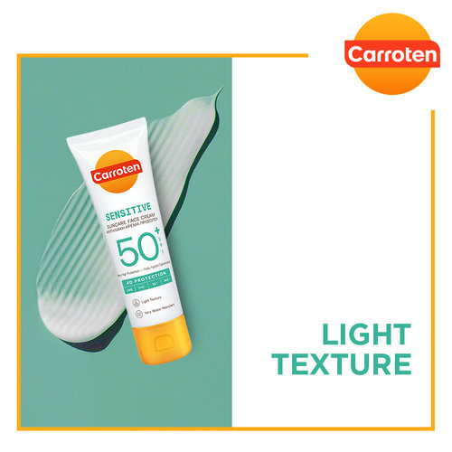 Αντηλιακή Κρέμα Προσώπου Sensitive Spf50+ 50ml