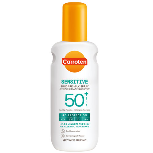Αντηλιακό Γαλάκτωμα Spray Sensitive SPF50+ 200ml