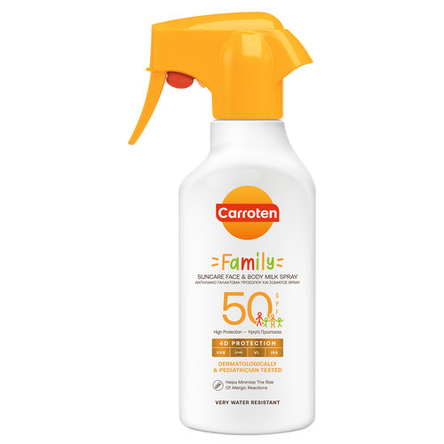 Αντηλιακό Γαλάκτωμα Family Trigger Spray Spf50 270ml