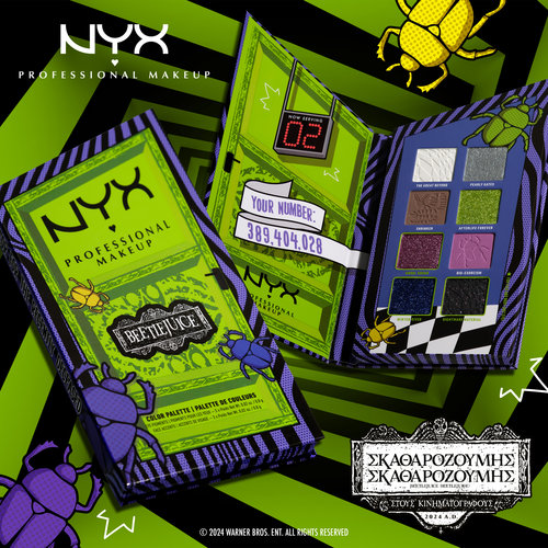 Beetlejuice Color For The Recently Deceased Παλέτα Σκιών