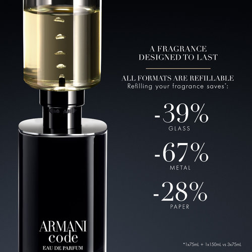 Armani Code Eau De Parfum Refill 150ml