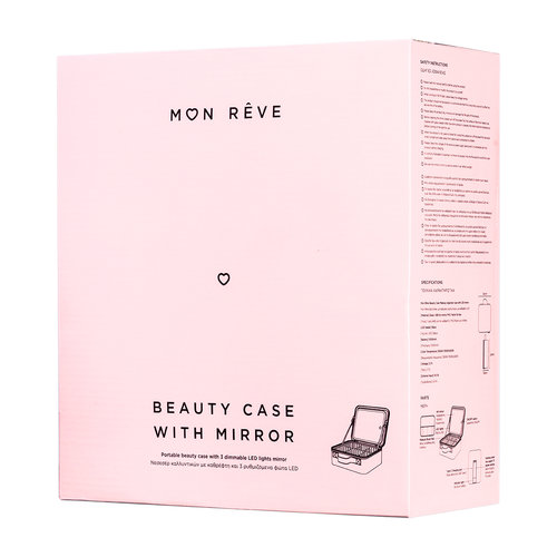 Beauty Case With Mirror