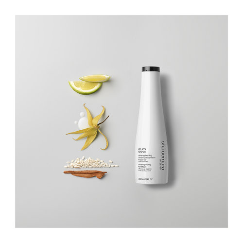 Izumi Tonic Σαμπουάν Ενδυνάμωσης με Νερό Ρυζιού για Εύθραυστα Μαλλιά 300ml