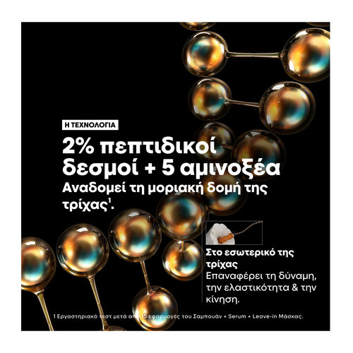 Serie Expert Absolut Repair Molecular Serum Μοριακής Επανόρθωσης Που Ξεβγάζεται Για Ταλαιπωρημένα Μαλλιά 250ml