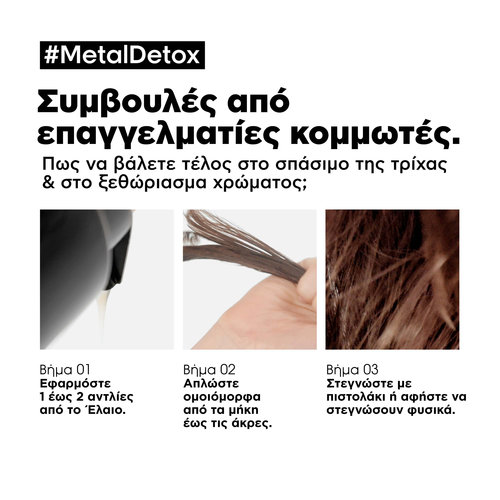 Serie Expert Metal Detox Έλαιο Κατά Των Μεταλλικών Στοιχείων 50ml