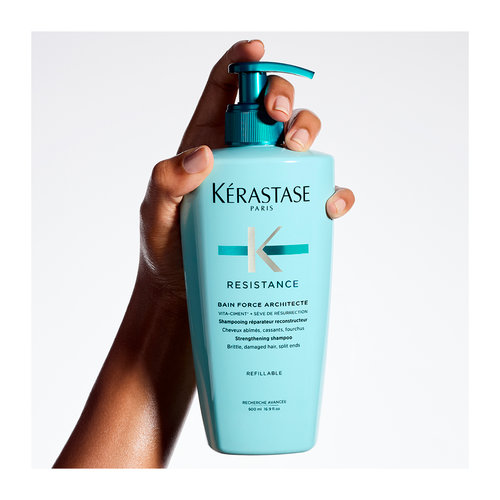 Resistance Refillable Σαμπουάν Bain Force Architecte για Επανόρθωση 500ml