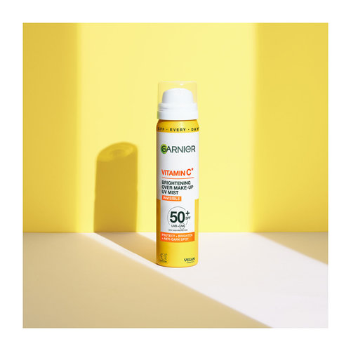 Vitamin C Overmakeup Mist Προσώπου Για Λάμψη & Ενυδάτωση Με Αντηλιακή Προστασία SPF50+ 75ml