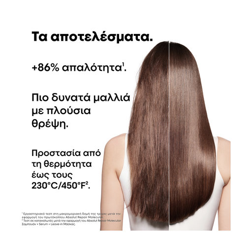 Serie Expert Absolut Repair Molecular Mini Trio Kit Μοριακής Επανόρθωσης Για Ταλαιπωρημένα Μαλλιά