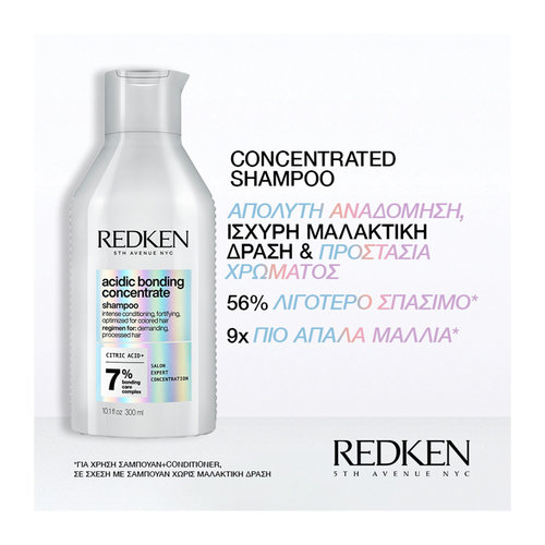 Acidic Bonding Concentrate Σαμπουάν για Ξηρά Ταλαιπωρημένα & Βαμμένα Μαλλιά