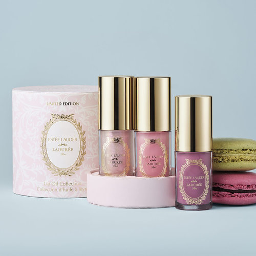 Estee Lauder x Laduree Limited Edition Lip Oil Collection