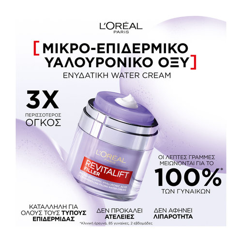 Revitalift Filler & Bright Reveal Ρουτίνα Περιποίησης Για Ενυδάτωση & Πρόληψη Των Σκούρων Κηλίδων